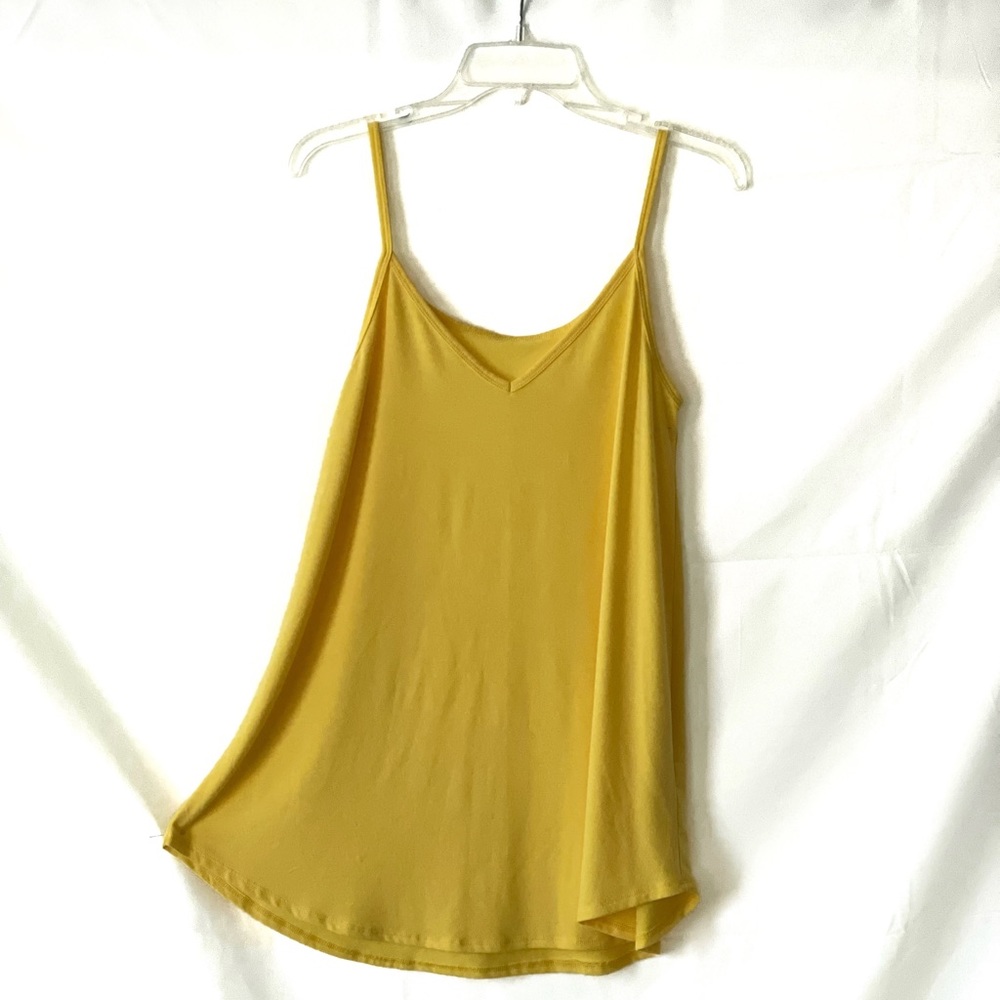 Zenana Premium yellow tunic swing tank top